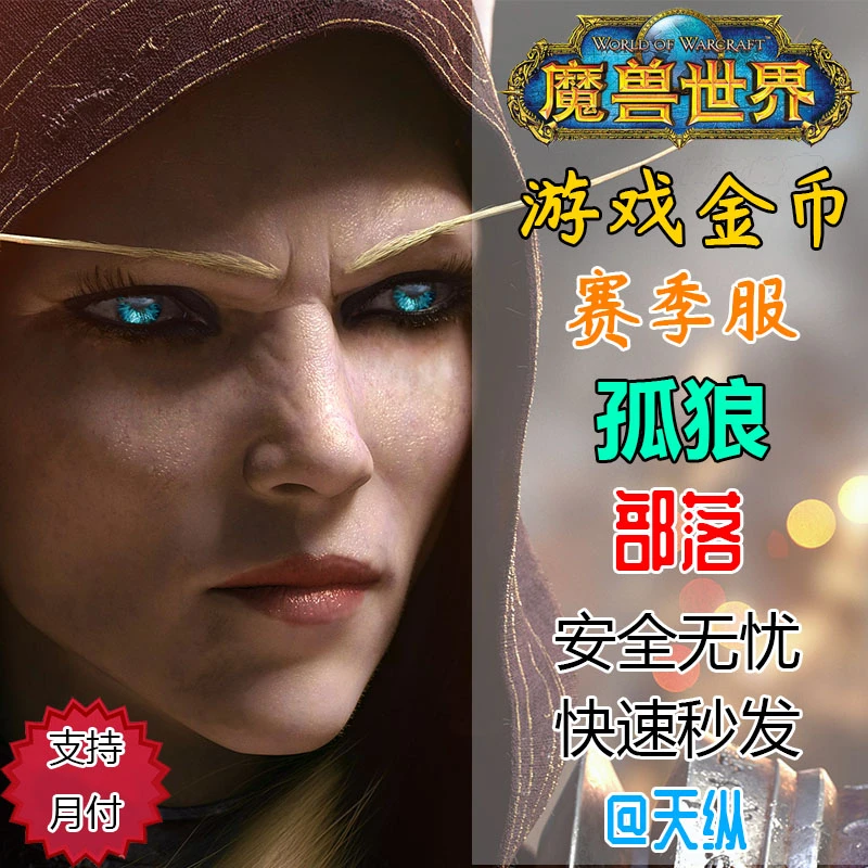 魔兽世界PLUS赛季服【孤狼】部落 游戏金币 安全无忧 支持月付