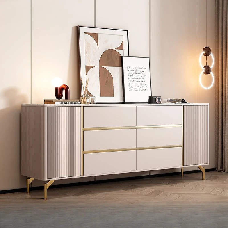 【优选配件】家用岩板斗柜现代客厅多功能收纳柜抽屉柜卧室储物玄关