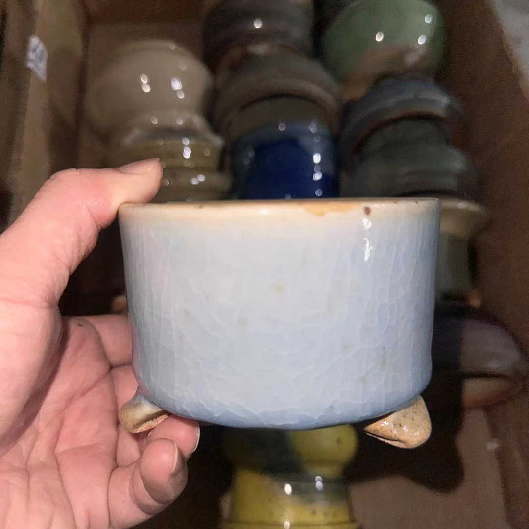 窑变花盆任意一只