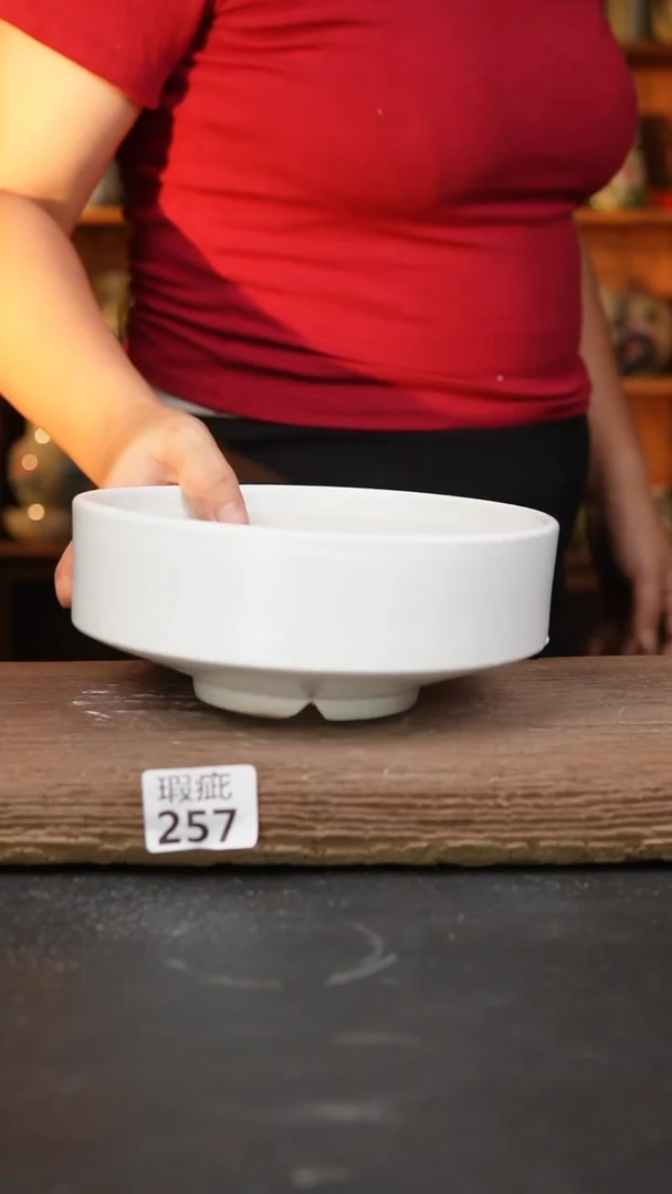 【闪购商品】瓷片257泥泥手工花盆口17