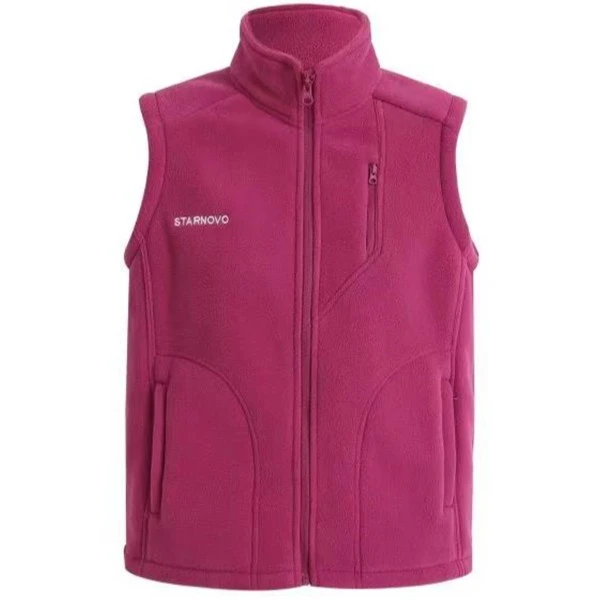 秋冬抓绒衣马甲女户外徒步健身保暖宽松女棉马甲摇粒绒背心