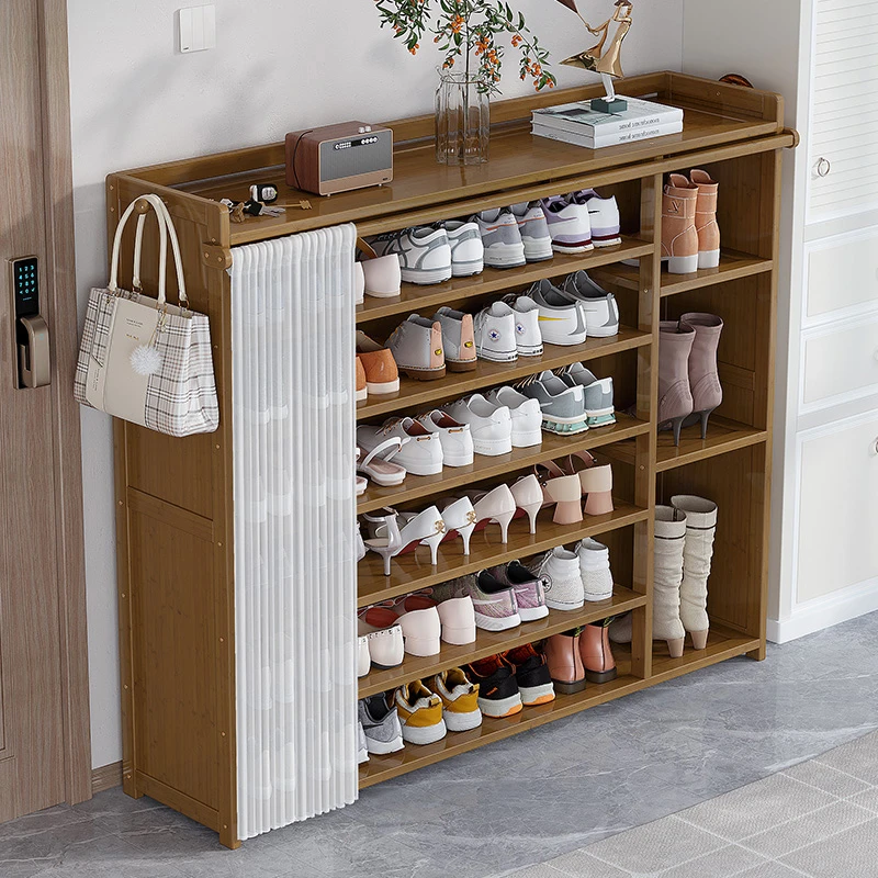 鞋架子多层家用入户门口玄关省空间简易大容量防尘出租屋专用鞋柜