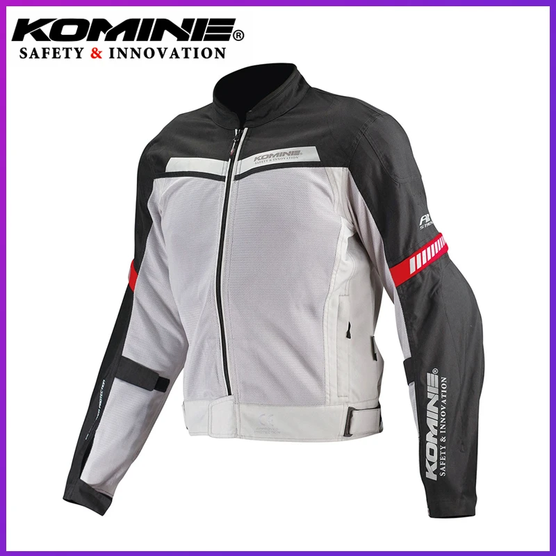 日本komine骑行服男摩托车夏季防摔网眼透气骑士赛车机车装备127