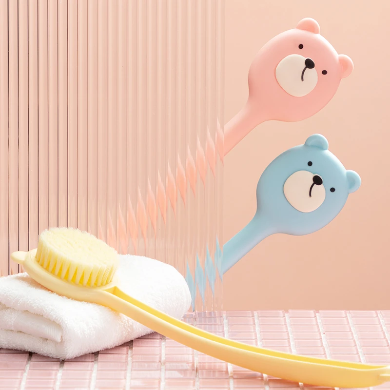 洗澡刷子搓澡神器长柄沐浴刷软毛洗浴刷搓泥搓后背不求人身体搓背