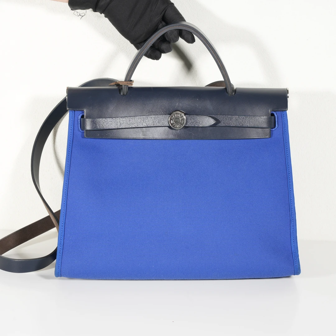 95新 Hermes/爱马仕 爱马仕法国蓝扣herbag31