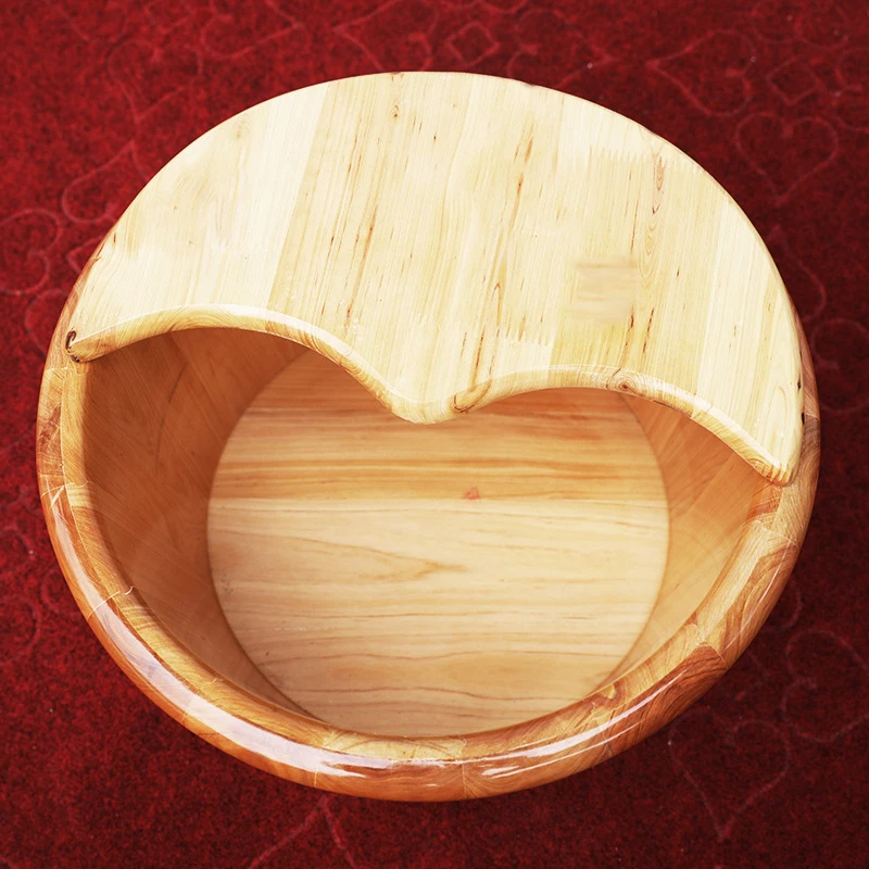 香柏木泡脚桶木桶足浴桶洗脚木桶圆边木质加厚洗脚盆足浴盆洗脚桶