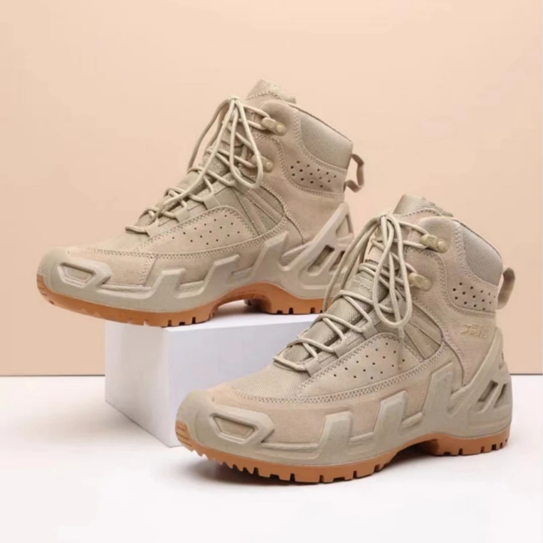 3512登山户外休闲防水防穿刺耐磨备战靴正品3512爱国货男款