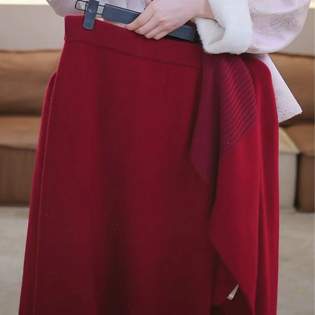 墨染之道 羊绒半裙425-470g FF22063