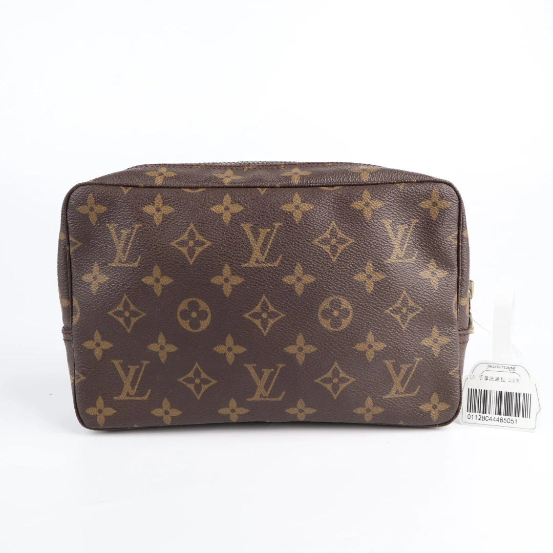 95新 LouisVuitton/路易威登 LV老花 洗漱 28 手拿包 菜菜