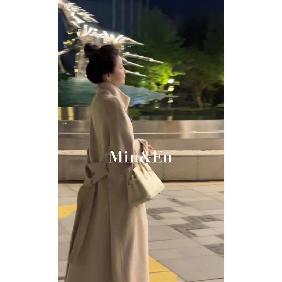 【自由至上】Cold敌初剪羊毛大衣Min&En 纯手工定制羊毛大衣8831