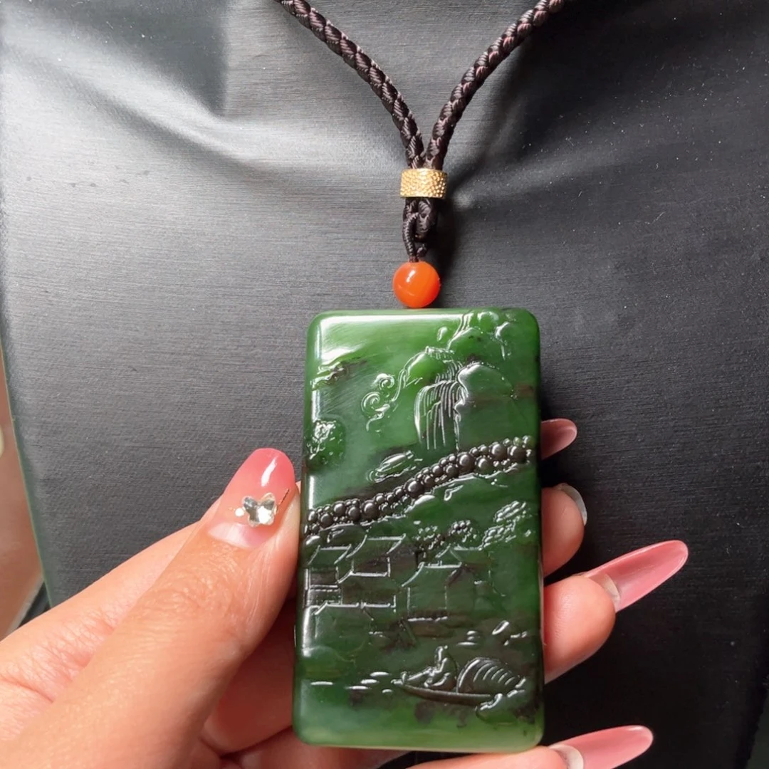 和田玉挂件未镶嵌