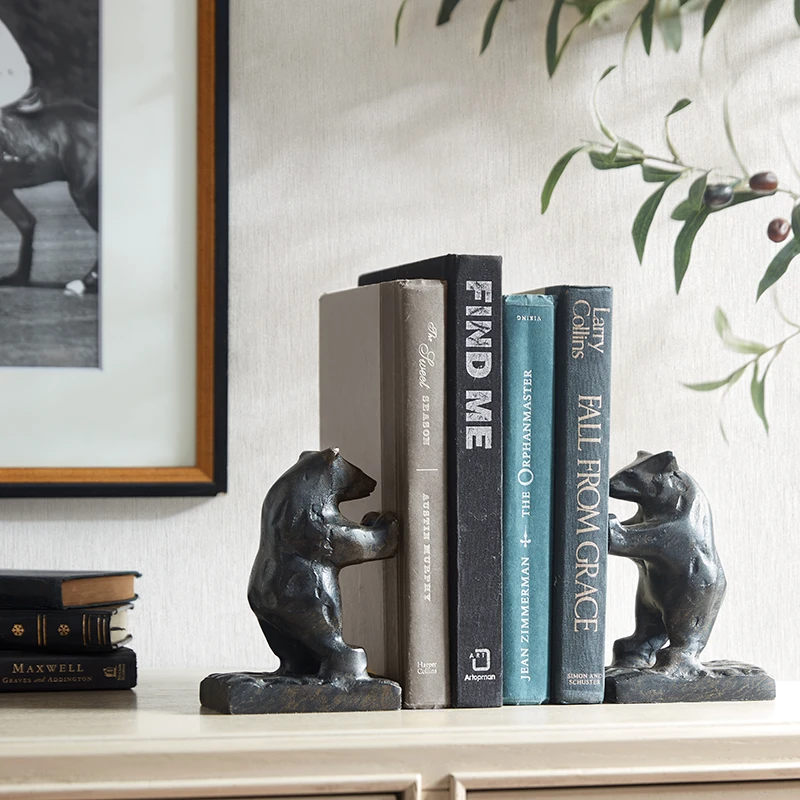 Twin双熊书档/书夹-银黑色115164创意