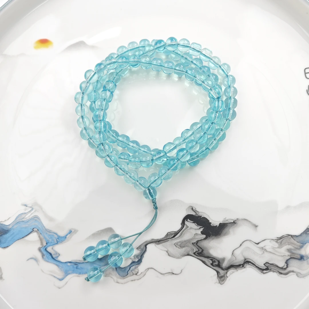 S级博物院藏收 精丝蓝 经典项链Q854