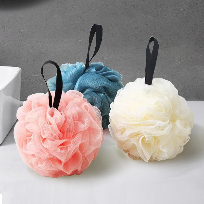 沐浴球女浴花高档不散洗澡男起泡泡搓澡巾超柔软可爱两用浴花球