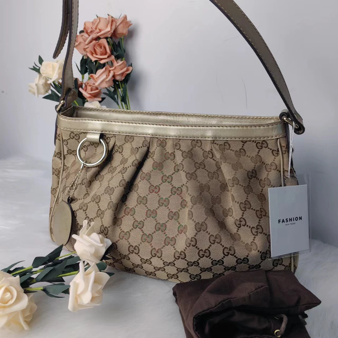 GUCCI古驰老花单肩包    K02193