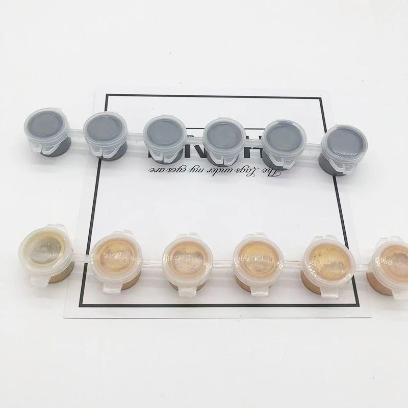 整条6连体金色银色白色丙烯颜料手绘diy手工防水彩绘涂色搪胶免烤