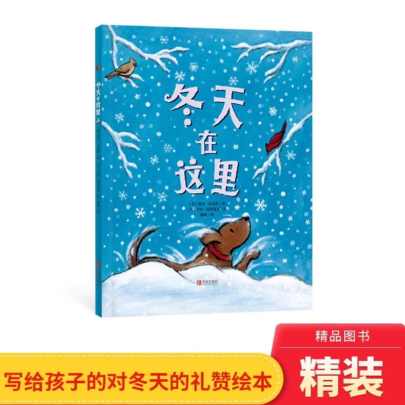 冬天在这里精装绘本展现大自然在冬天所呈现出的独特风貌青岛出版