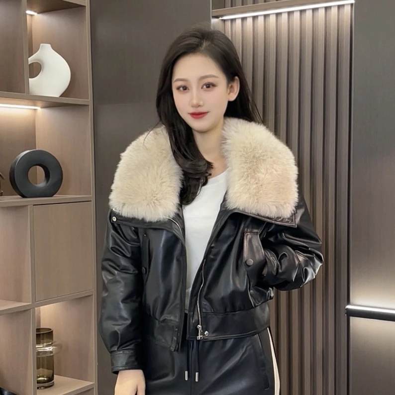 【薪多多推荐】潮流时尚设计感简约女士外套-492