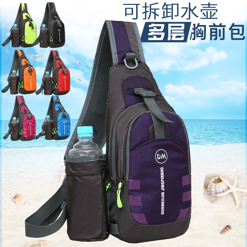 男童斜挎包中大童户外出游儿童胸包轻便时尚轻便潮旅行女孩小背包