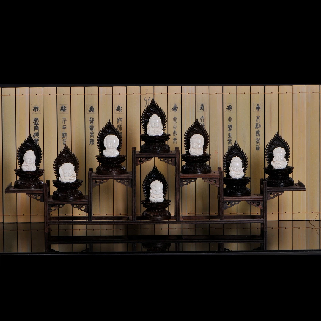 谢博宇(省大) 猛犸牙八大守护摆件 Y459