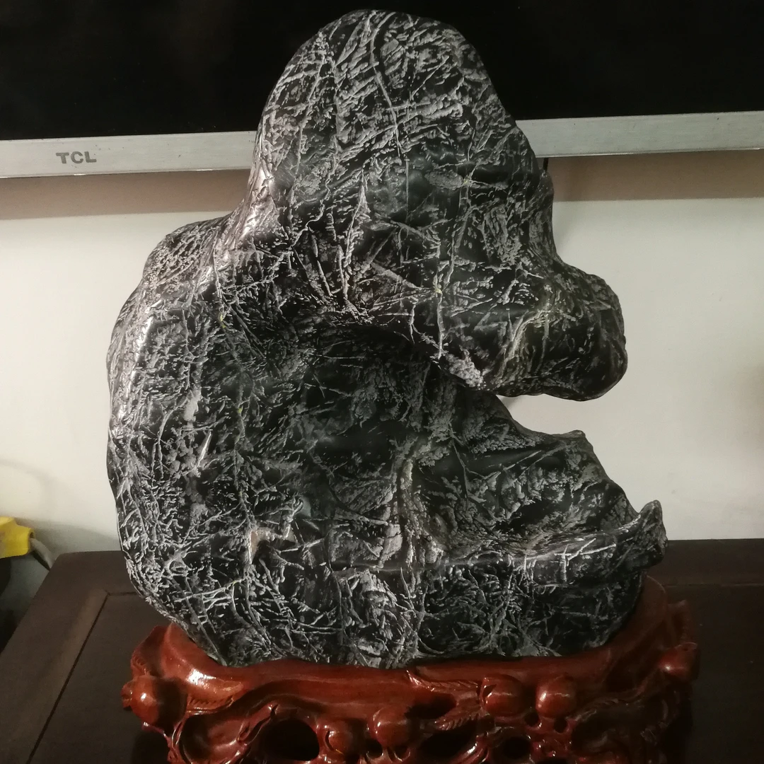 灵璧石摆件，仅供直播间参拍，不包邮！