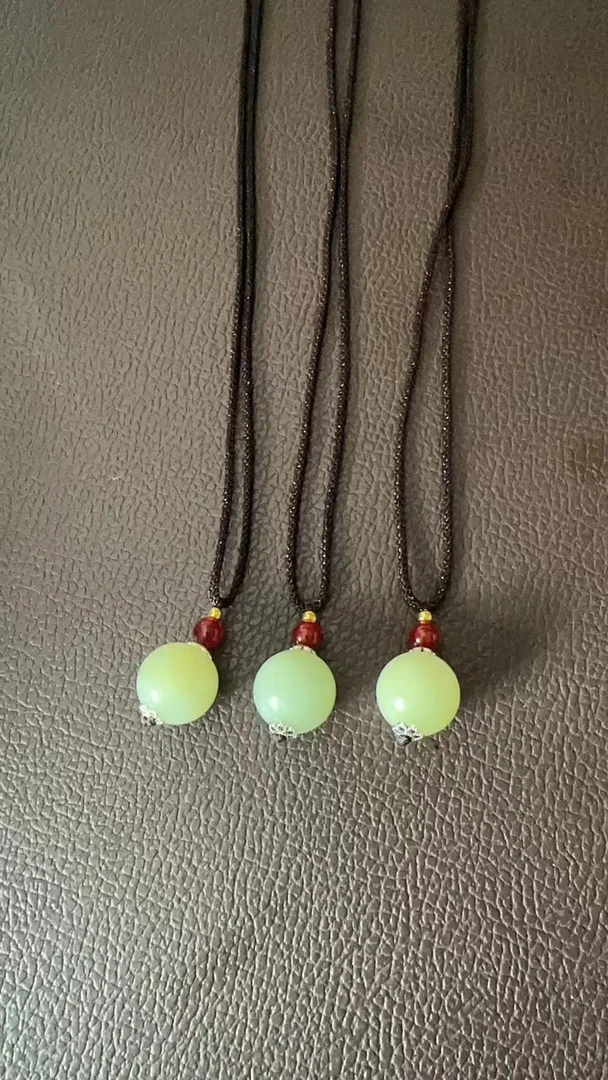 【童总专属】蛇纹石玉未镶嵌多样性发其一转运珠  211