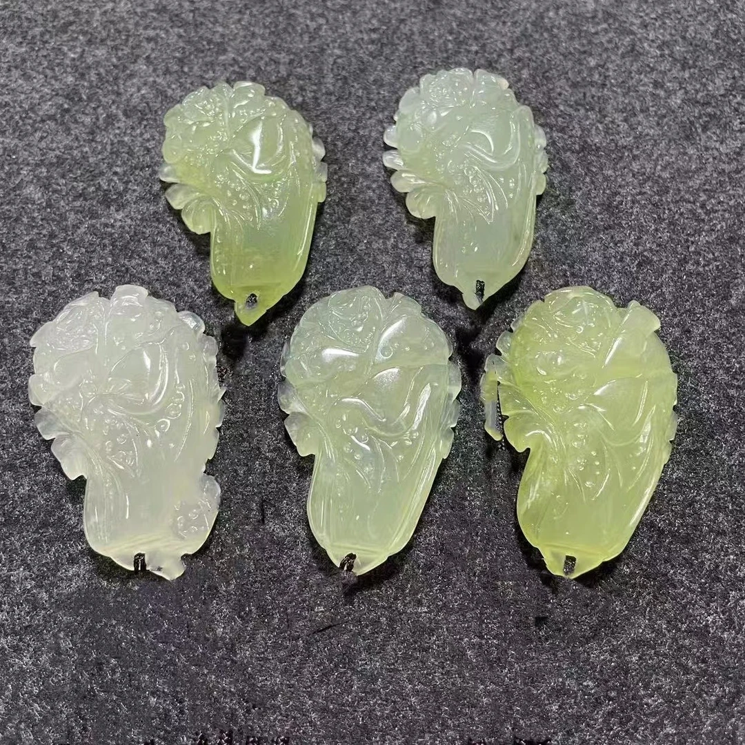 【童总宠粉】纯天然玉石未镶嵌多样性发其一白菜  1