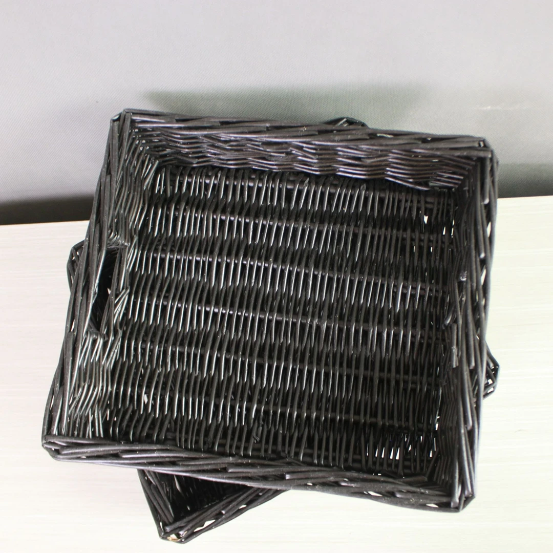 {清仓处理}杂物收纳筐玩具零食整理筐客厅家用桌面厨房桌面篮子