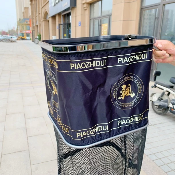 飘之队白钢圈方口休闲小鱼护