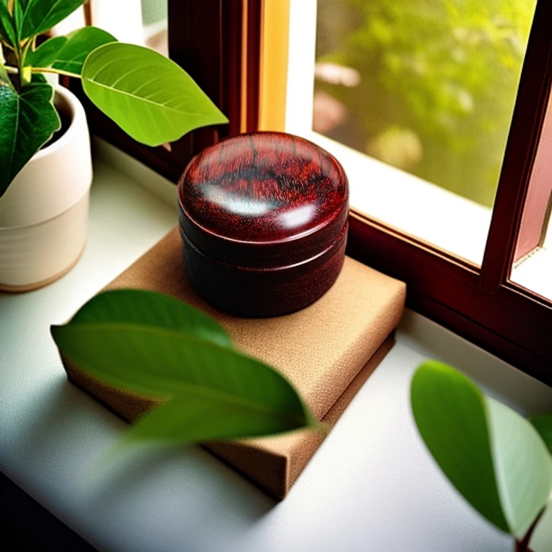 老板娘推荐精工紫檀小蛋糕盒