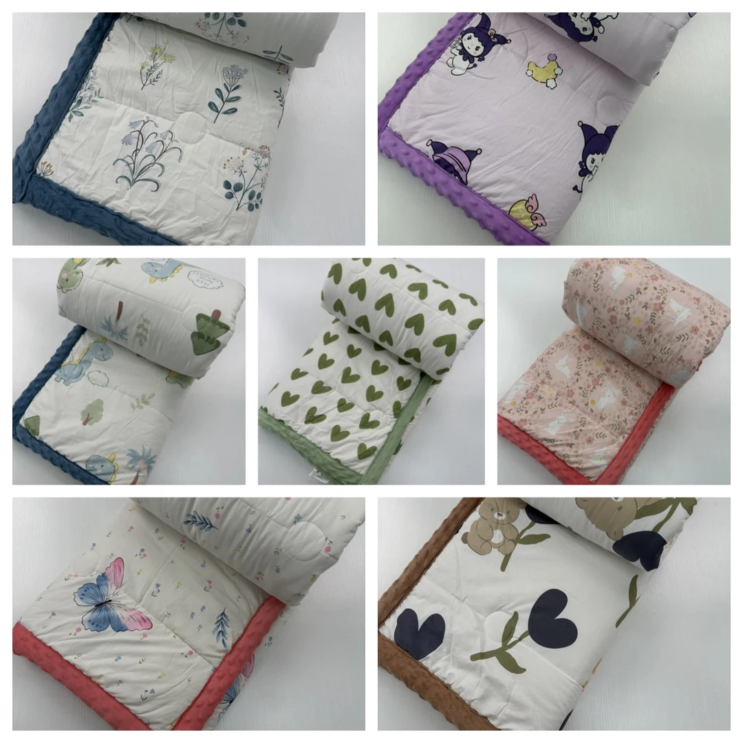 新款（不挑花型）单人豆豆被 尺寸150×200 保暖 舒适 透气