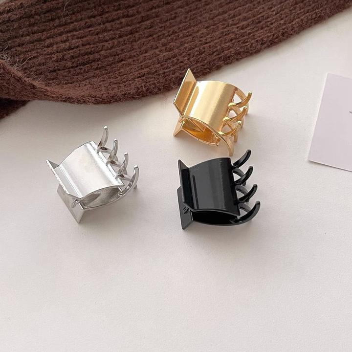 质感金属小抓夹高马尾神器小号鲨鱼夹防下垂固定发卡抓头发头饰