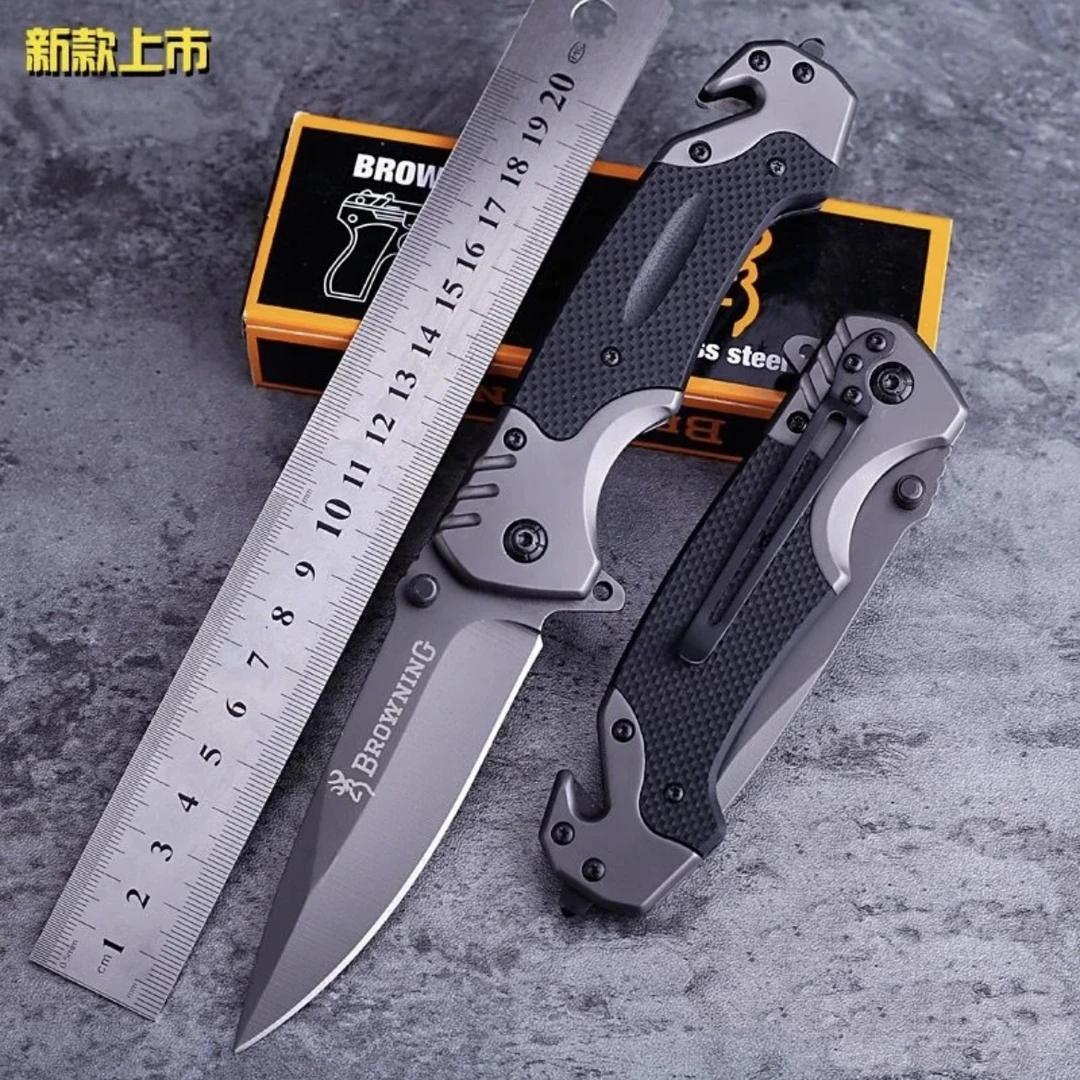 新疆包邮 黑机甲 多功能水果刀削皮器送刀鞘 野营家用野外锋利