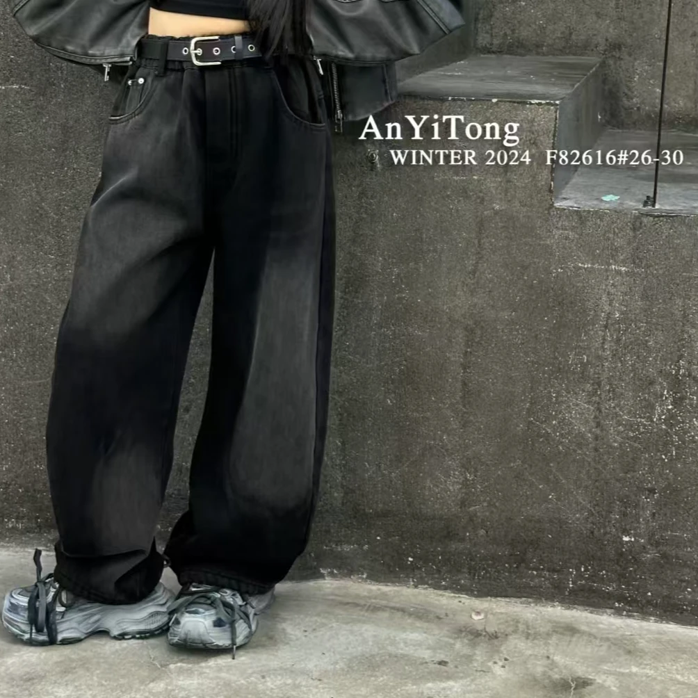 儿童女裤子牛仔韩版