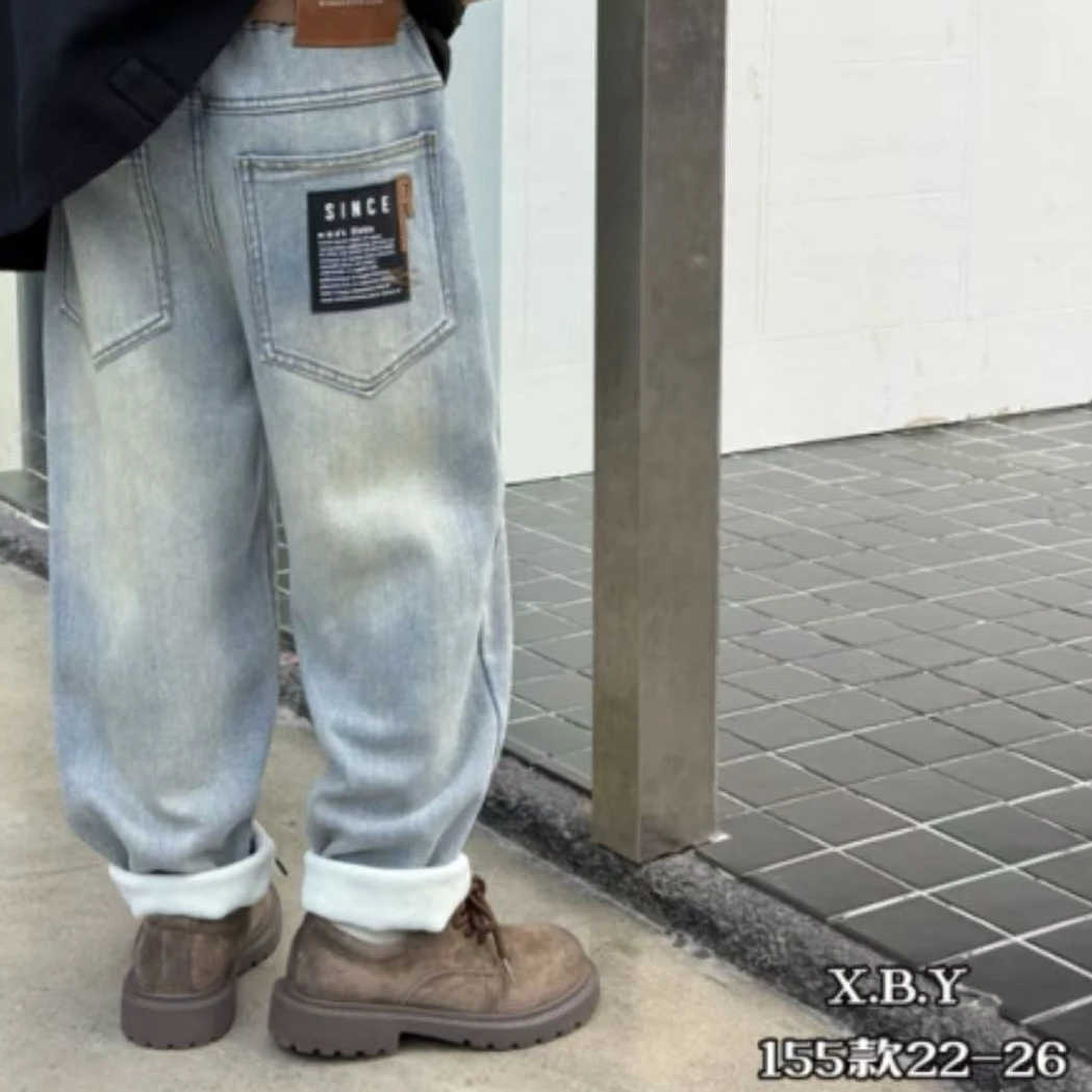 儿童女裤子牛仔秋季