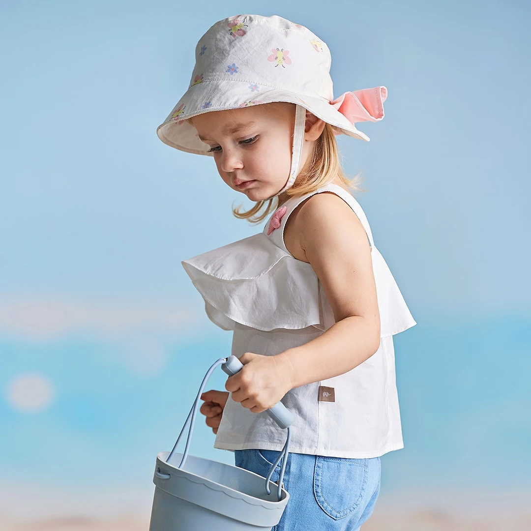 戴维贝拉儿童背心夏装洋气女童宝宝纯棉无袖上衣DB2240590