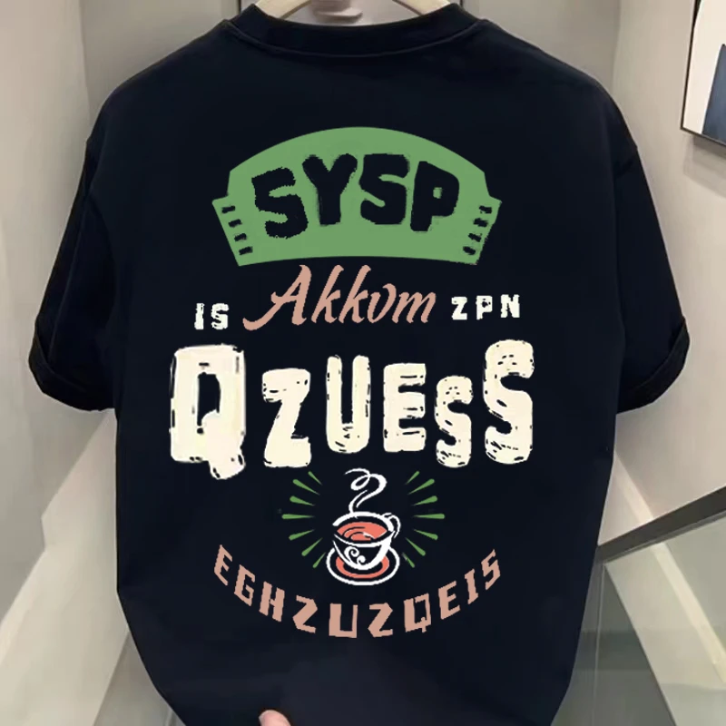 百搭夏季新款纯棉短袖t恤宽松男女美式复古卡通潮ins情侣休闲上衣