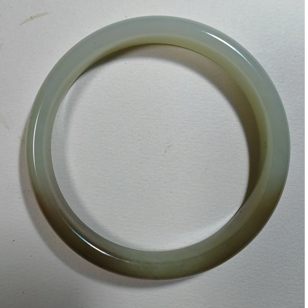 和田玉俄料臂镯手镯女士气质精美