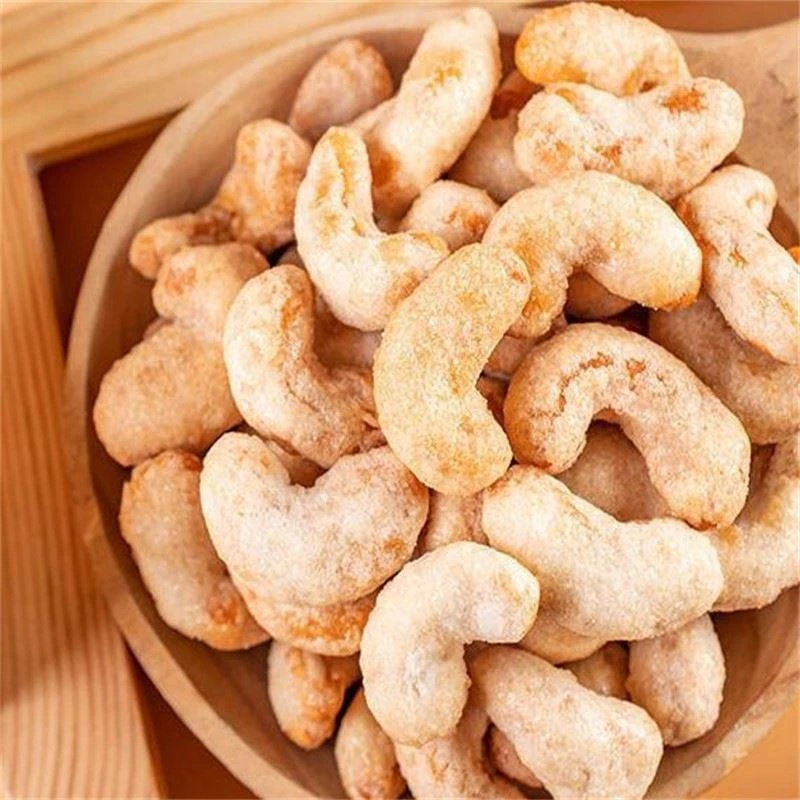 新货炭烧腰果熟腰果仁干果坚果休闲零食品年货营养饱满即食好美味