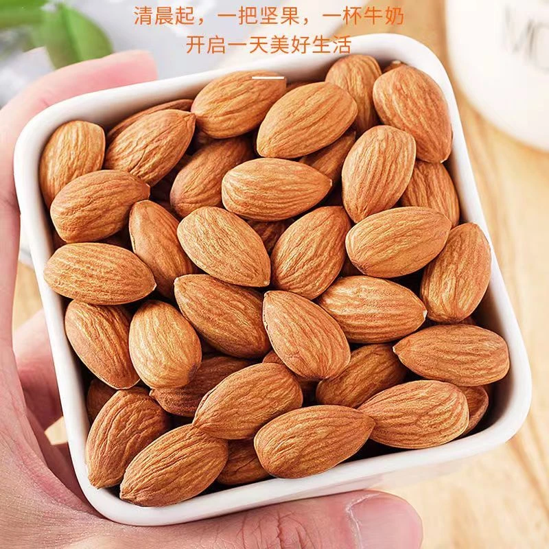 原味巴旦木仁大杏仁片坚果仁扁桃仁干果孕妇零食颗粒营养酥脆烘焙