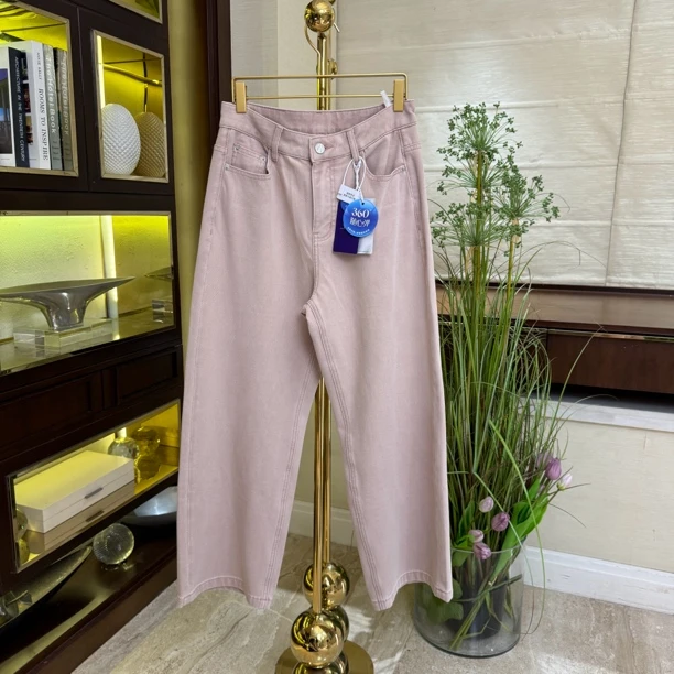 【重磅莱赛尔四面弹】夏季薄款百搭窄版直筒裤九分奶奶裤