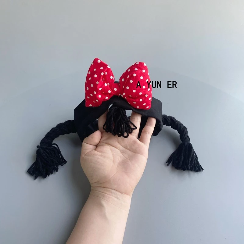 ins婴儿发带护囟门帽卤门女宝宝假发头饰女童可爱婴幼儿发箍发带