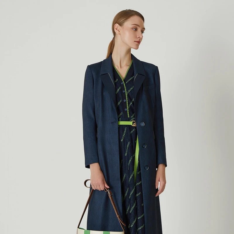 【尚雅】长外套（ 女式风衣）1E1W61090