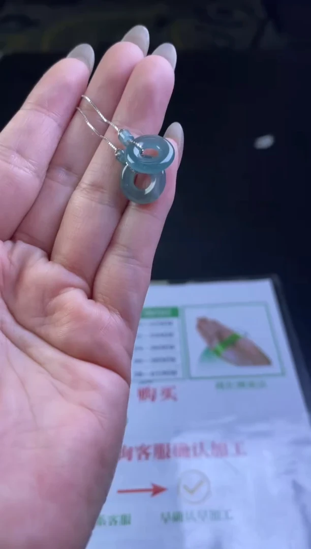 【闪购商品】翡翠耳饰银S925镶嵌耳饰