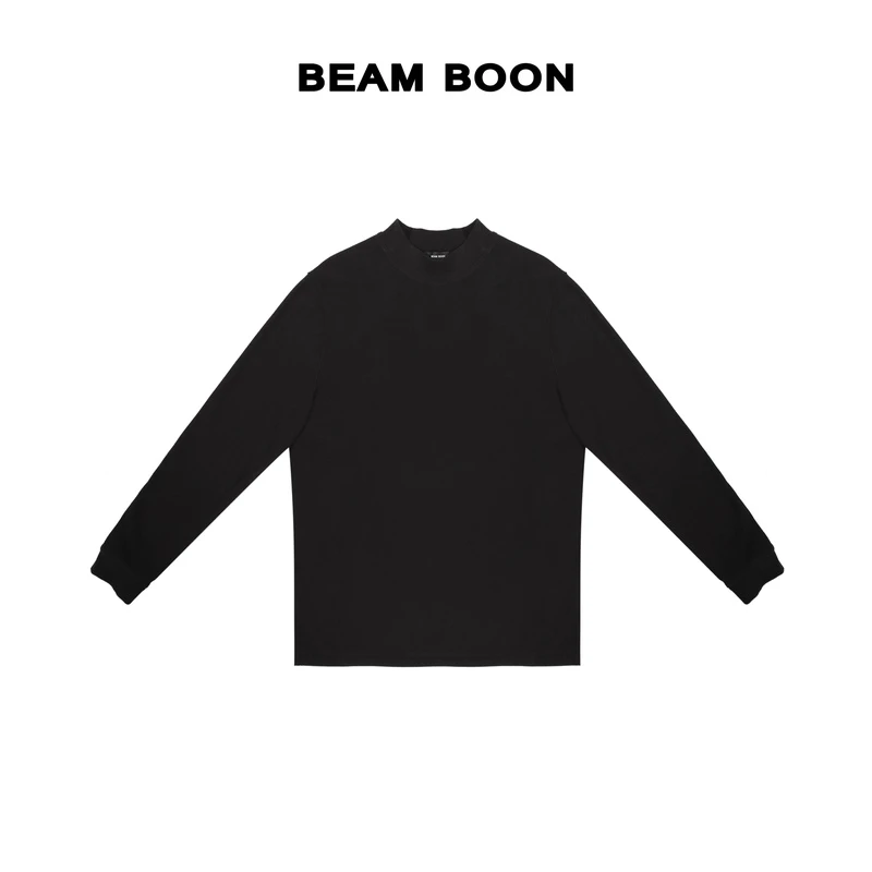 Beam Boon|【秋冬牛乳酥】男士云朵般体感蓄热锁温半高领百搭上衣