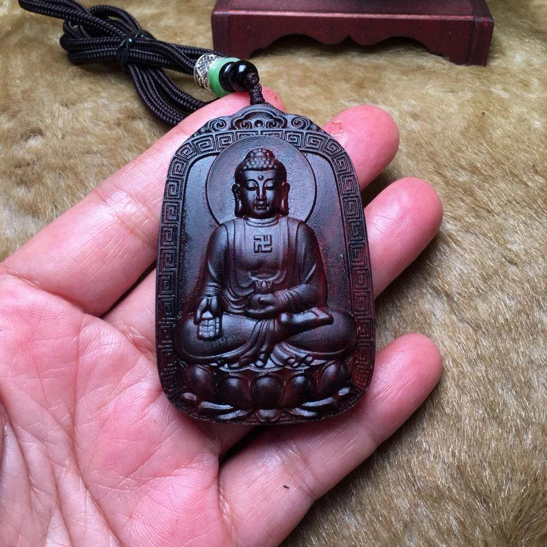 海南黄花梨  大日如来羊的守护神