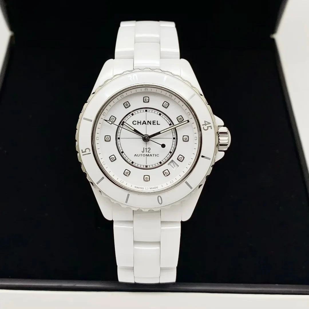 99新 Chanel/香奈儿 -568小花6欢 J12系列 H1629 38毫米MM 38MM