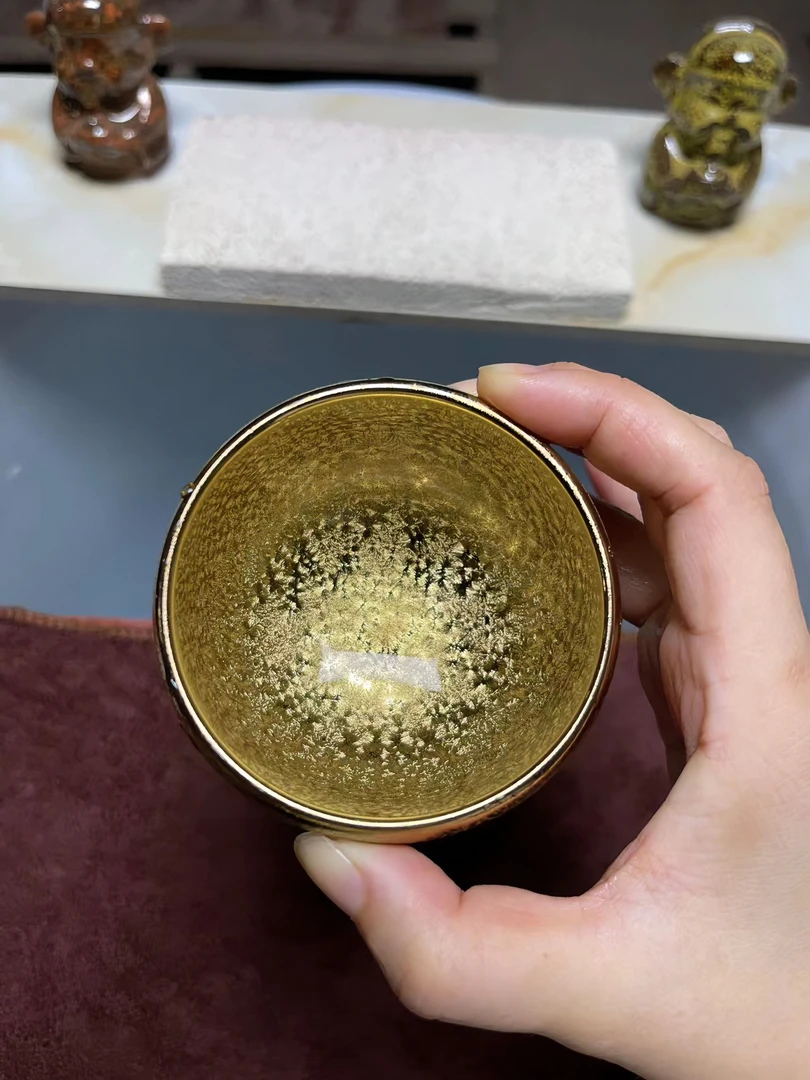 金色传说金杯罗汉禅定茶具