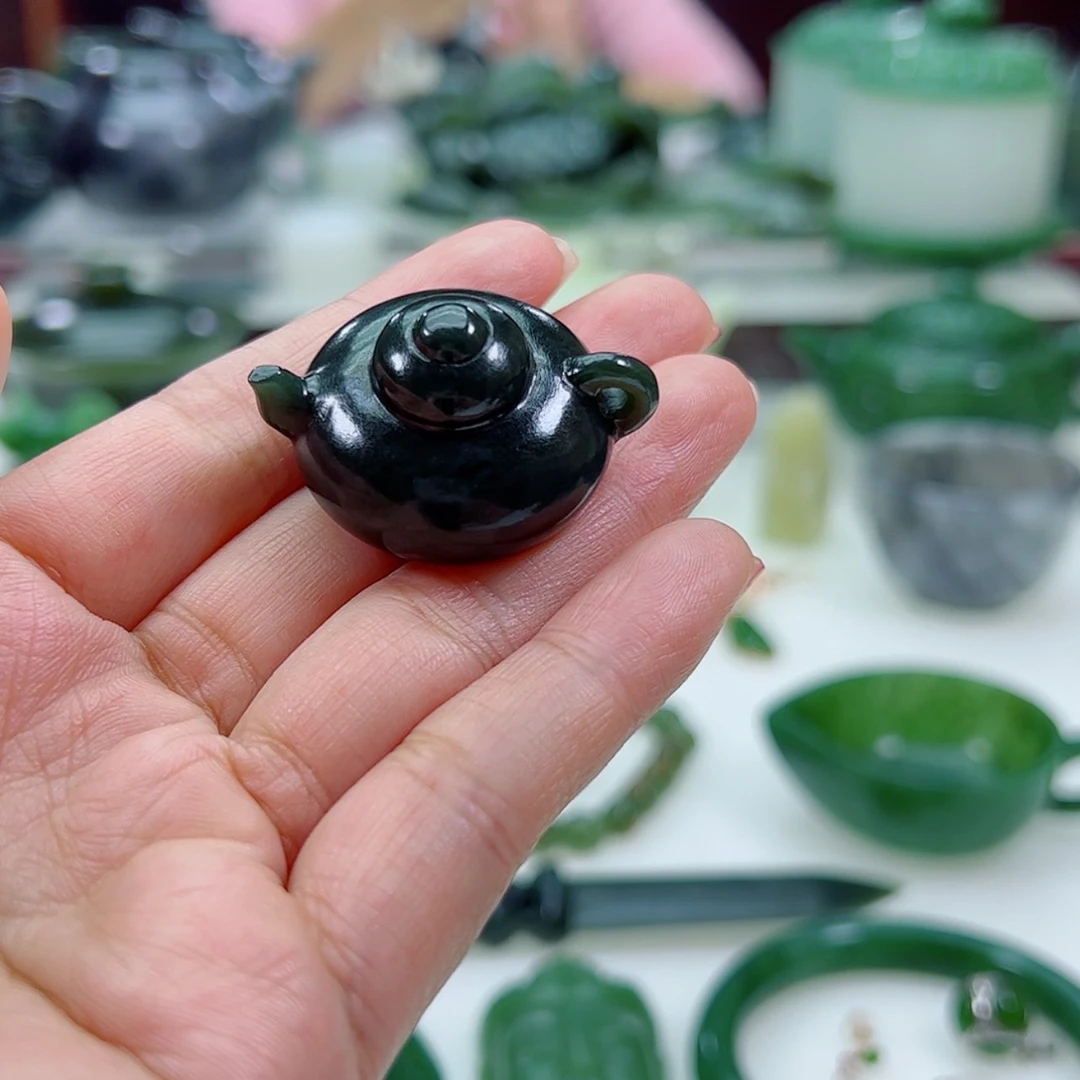 【闪购商品】和田玉（青玉）把把壶未镶嵌用****8