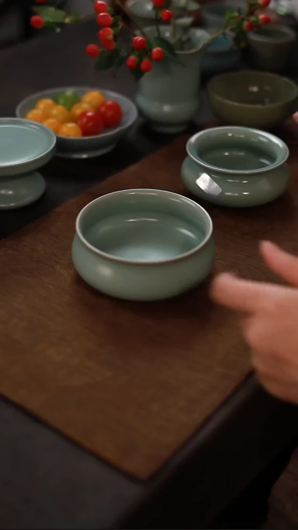 【闪购商品】杯一级品粉青仿古宣德炉